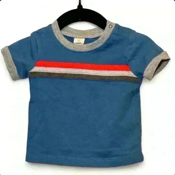 Tucker & Tate - Blue w stripes short sleeve- boys 3 months - Picture 1 of 4